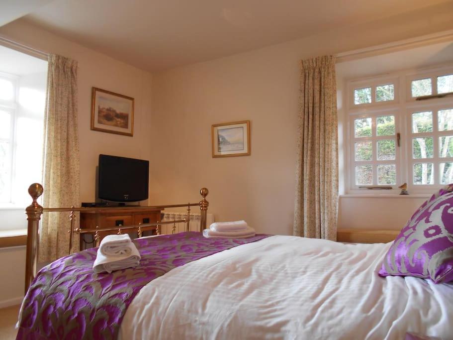 The Granary, Old Corn Mill, Yorkshire Dales Appartement West Burton Buitenkant foto
