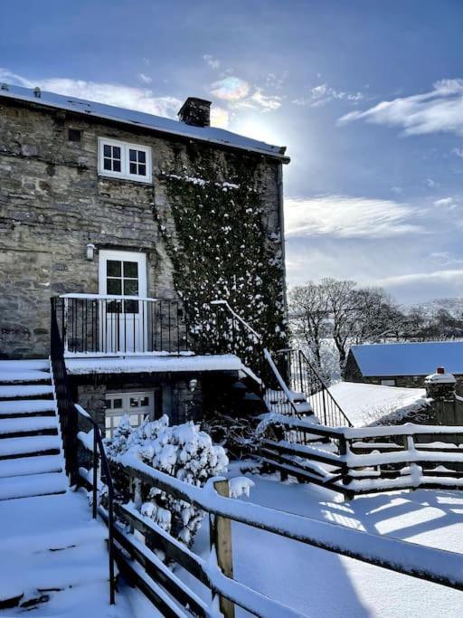 The Granary, Old Corn Mill, Yorkshire Dales Appartement West Burton Buitenkant foto